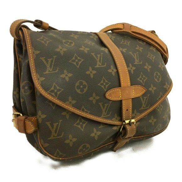 Authentic Louis Vuitton Monogram Saumur 30 Bag - Picture 4 of 11